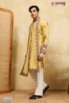 Regal Veil by Shubhvastra Viscose Silk Mens Kurta With Dupatta Wholesale 